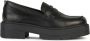Geox Klassieke Mocassin Schoenen in Brandy Kleur Black Dames - Thumbnail 6