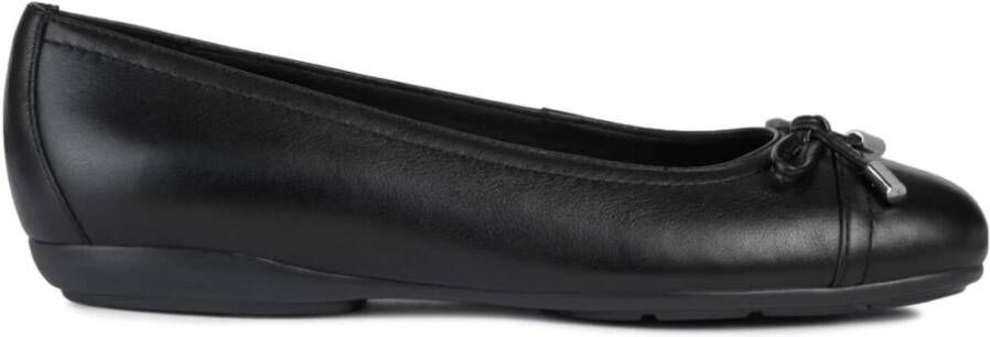 Geox Zwarte Veterschoenen voor Vrouwen Black Dames
