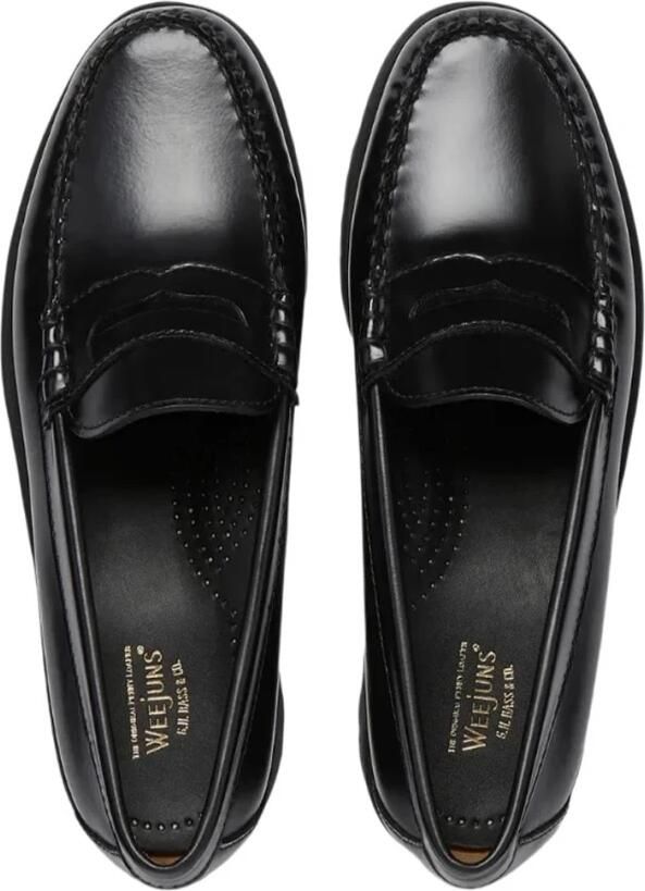G.h. Bass & Co. Leren Lug Loafers met Comfort Voetbed Black Dames - Foto 3