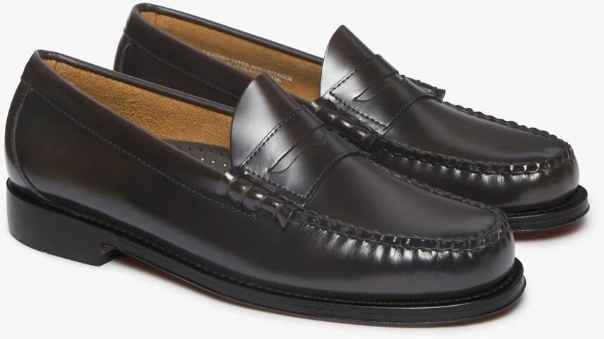 G.h. Bass & Co. Handgemaakte Larson Loafers met Glanzende Afwerking - Foto 8