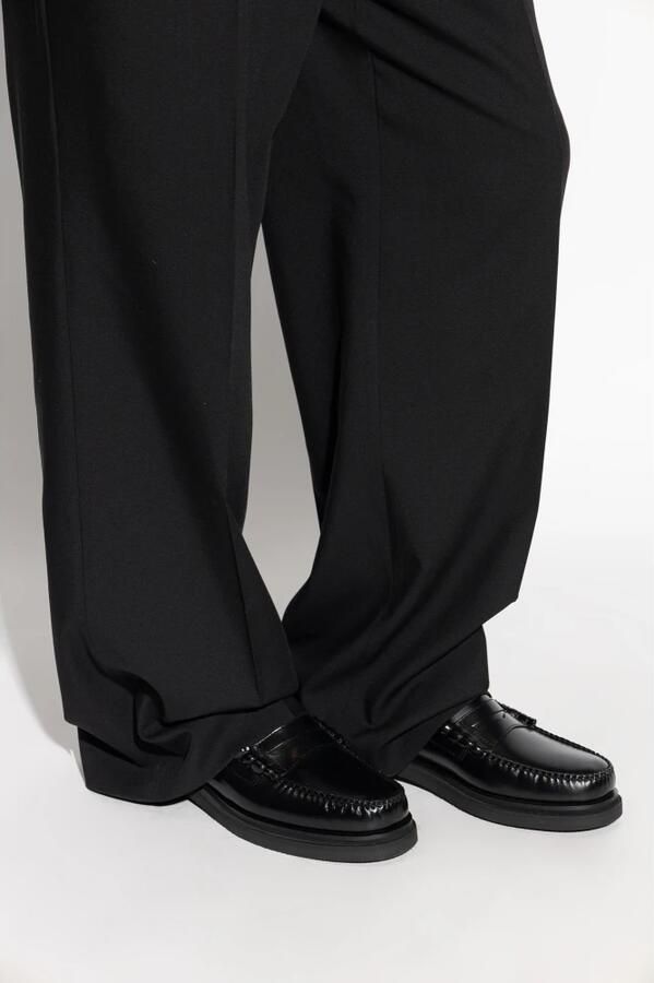 G.H. Bass & Co. Leren Loafers met Diamantgesneden Masker - Foto 2