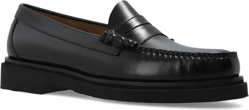 G.H. Bass & Co. Leren Loafers met Diamantgesneden Masker - Foto 4