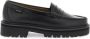 G.h. Bass & Co. Leren Lug Loafers met Comfort Voetbed Black Dames - Thumbnail 1