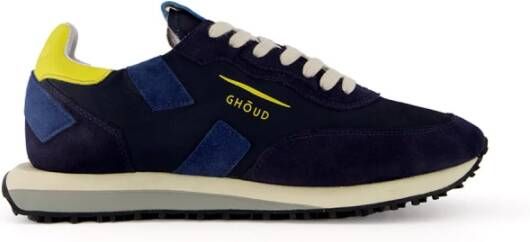 Ghoud Blauw en Geel Mode Hardloopschoenen