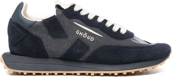 Ghoud Blauwe Logo Veterschoenen