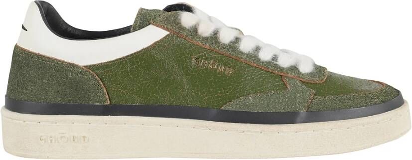 Ghoud Chive Marsh Geborsteld Laag Sneakers