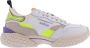 Ghoud Dames Tyre Sneaker Wit Geel Multicolor Dames - Thumbnail 2