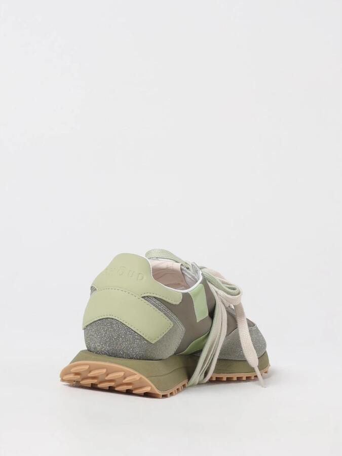 GHOUD Lage Sneakers Dames Starlight Multi Low Maat: 41 Materiaal: Leer Kleur: Groen