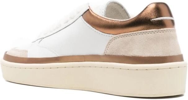 Ghoud Witte Panel Sneakers Logo Detail