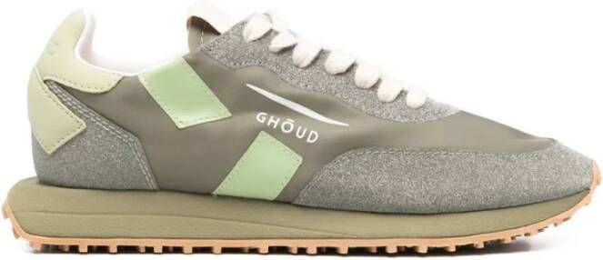 GHOUD Lage Sneakers Dames Starlight Multi Low Maat: 41 Materiaal: Leer Kleur: Groen - Foto 3