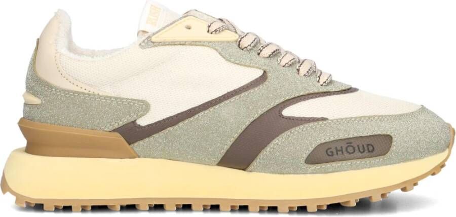 Ghoud Uni Mesh Glitter Sneaker Sneakers Dames Wit