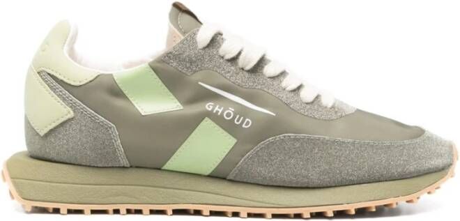 Ghoud Groene Sneakers met Lug Zool