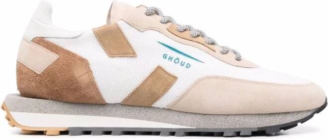 Ghoud Groove Sneakers in Suède en Leer