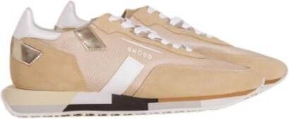 Ghoud Lage Mesh Spiegel Beige Sneaker Multicolor Dames