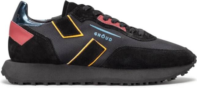 Ghoud Leren Sneakers voor Heren Zwart Heren