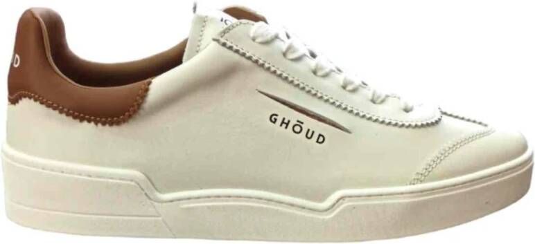 Ghoud LOB 01 Lage Leren Sneakers Beige Heren