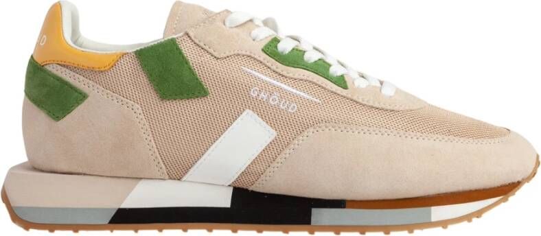 Ghoud Moderne Rush Groove Mesh Beige Sneakers Beige Dames