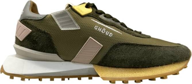 Ghoud Sneakers met contrasterende details Green Heren