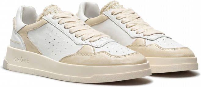 Ghoud Witte Leren Sneakers voor Dames White Dames