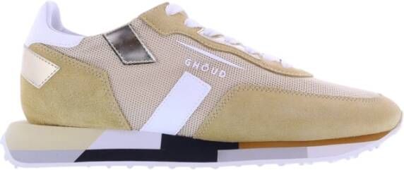 Ghoud Rush_Multi Low Wommesh Sneakers Beige Dames