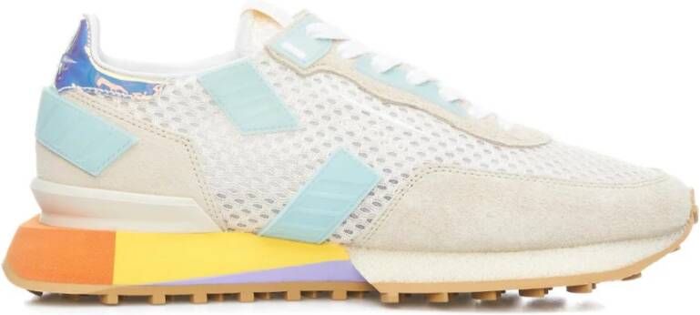 Ghoud Minimalistische Mesh en Suède Sneakers Meerkleurig Dames - Foto 3