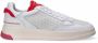 Ghoud Lage leren sneakers wit | koraal - Thumbnail 3