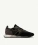 Ghoud Zwarte Mesh en Suède Sneakers Black Heren - Thumbnail 7