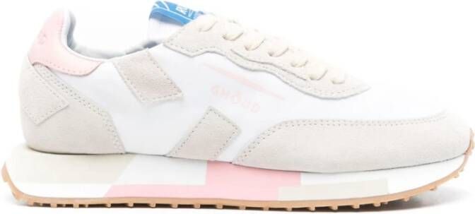 Ghoud Witte en roze sneakers voor vrouwen Multicolor Dames