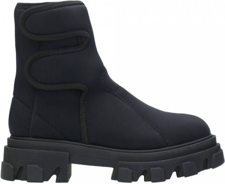 Gia Borghini scuba ankle boots Zwart Dames