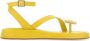 Gia Borghini Geelleren rosie 18 rentel sandalen Yellow Dames - Thumbnail 1
