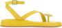 Gia Borghini Geelleren rosie 18 rentel sandalen Yellow Dames - Thumbnail 1
