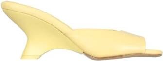Gia Borghini Gezwollen sandalen Yellow Dames