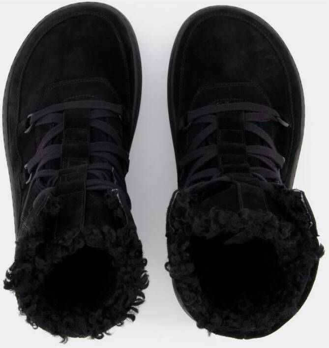 Gia Borghini Dikke enige veterlaarzen in zwart leer Zwart Dames - Foto 2