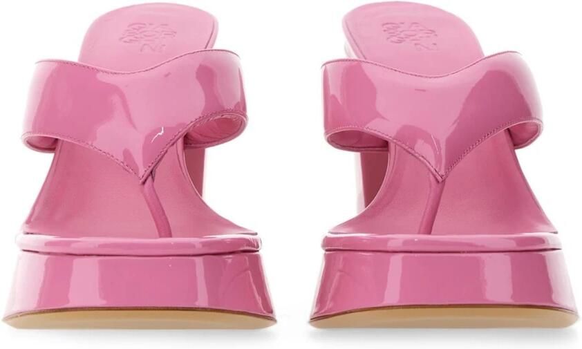 Gia Borghini Gia 17 Platform Teenslippers met Hak - Foto 2