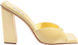 Gia Borghini Heeled Mules Beige Dames