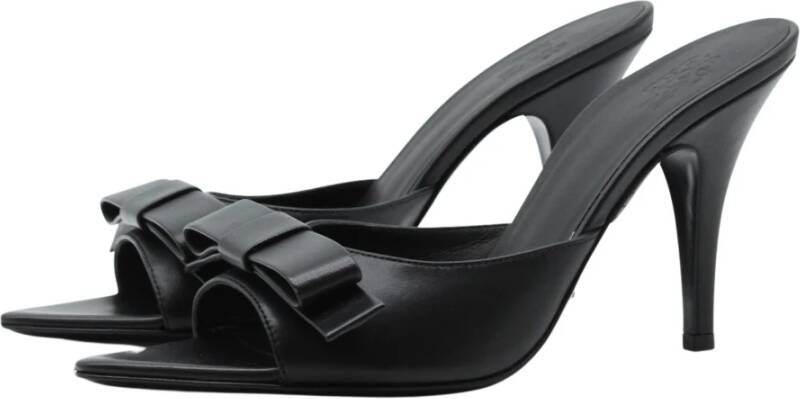 Gia Borghini Heeled Mules Black Dames