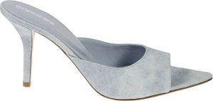 Gia Borghini Heeled Mules Blauw Dames