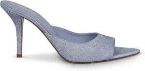Gia Borghini Heeled Mules Blauw Dames