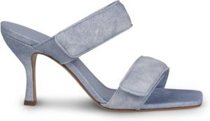 Gia Borghini Heeled Mules Blauw Dames