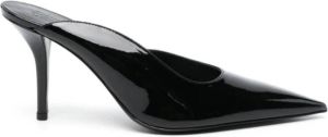 Gia Borghini Heeled Mules Zwart Dames