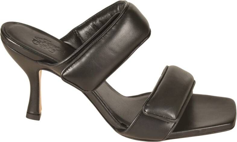 Gia Borghini Heeled Mules Zwart Dames