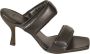 Gia Borghini Heeled Mules Zwart Dames - Thumbnail 1