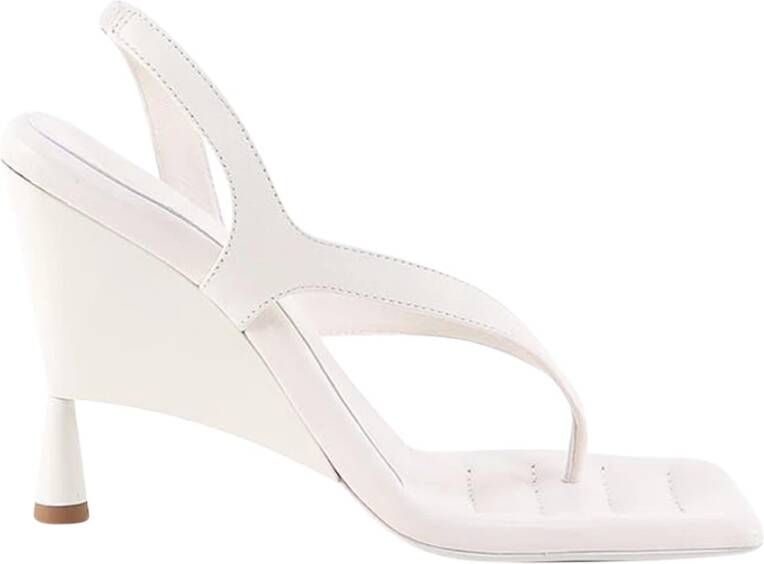 Gia Borghini High Heel Sandals White Dames