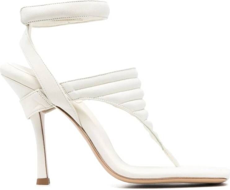 Gia Borghini Hoge hiel sandalen Beige Dames