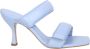 Gia Borghini Hoge hiel sandalen Blauw Dames - Thumbnail 1