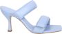 Gia Borghini Hoge hiel sandalen Blauw Dames - Thumbnail 1