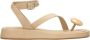 Gia Borghini Platte sandalen Beige Dames - Thumbnail 1