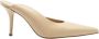 Gia Borghini Puntige Neus Lage Hak Sandalen Beige Dames - Thumbnail 1