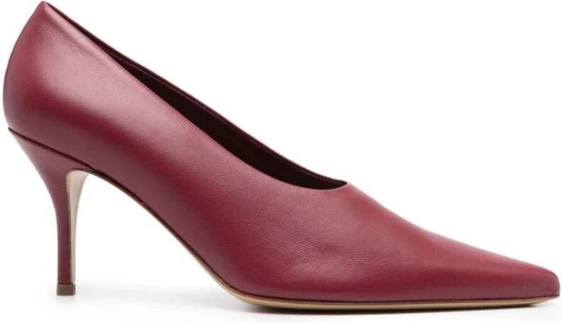 Gia Borghini Rode puntige neus stiletto's Red Dames