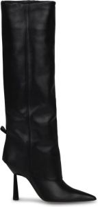 Gia Borghini Rosie 100mm Puntige Laarzen Zwart Dames